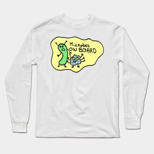 Microbes ON BOARD Long Sleeve T-Shirt